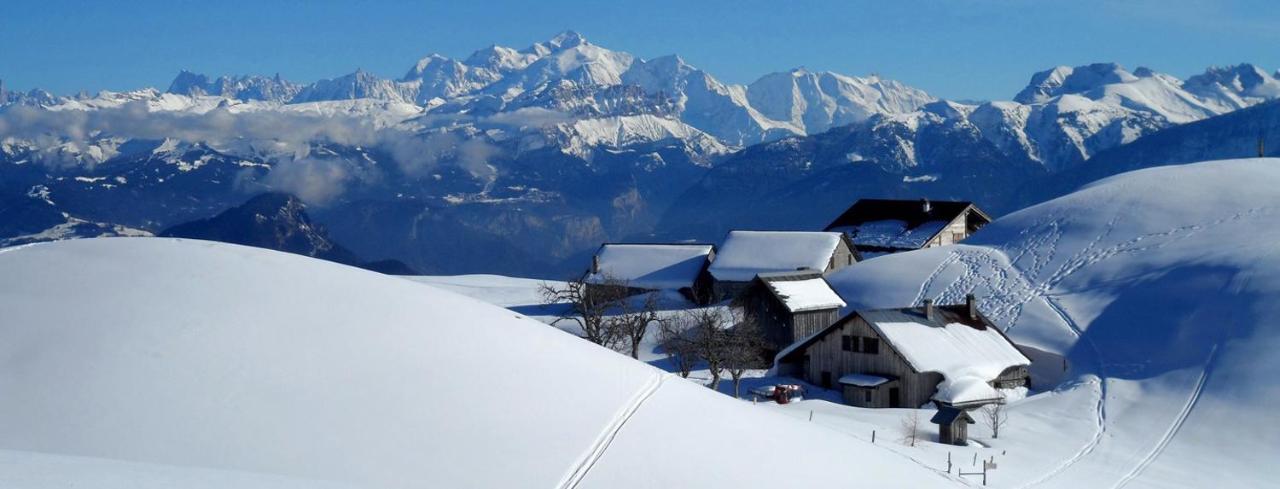 Les Chalets De Ludran Viuz-en-Sallaz Luaran gambar