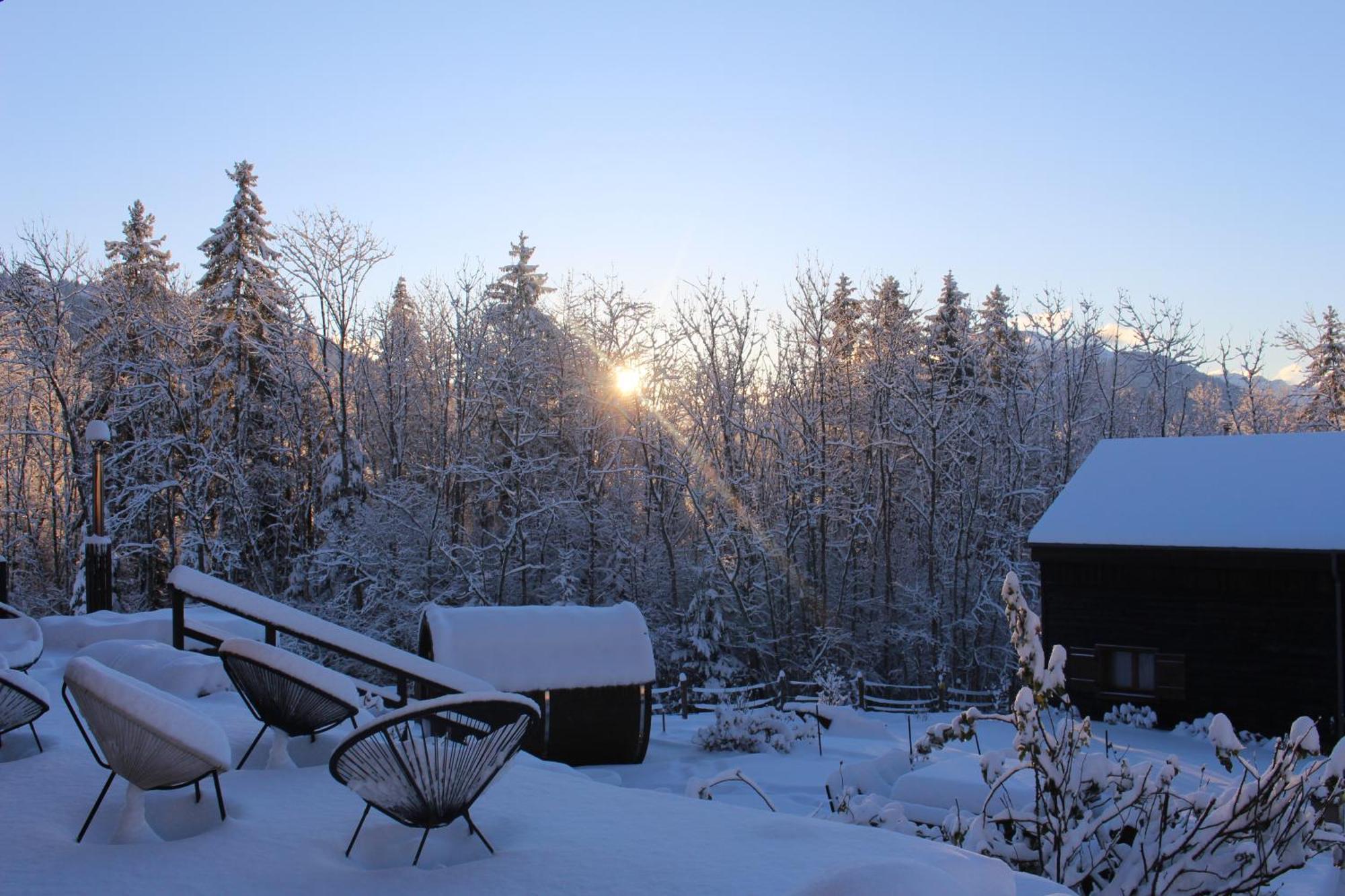 Les Chalets De Ludran Viuz-en-Sallaz Luaran gambar