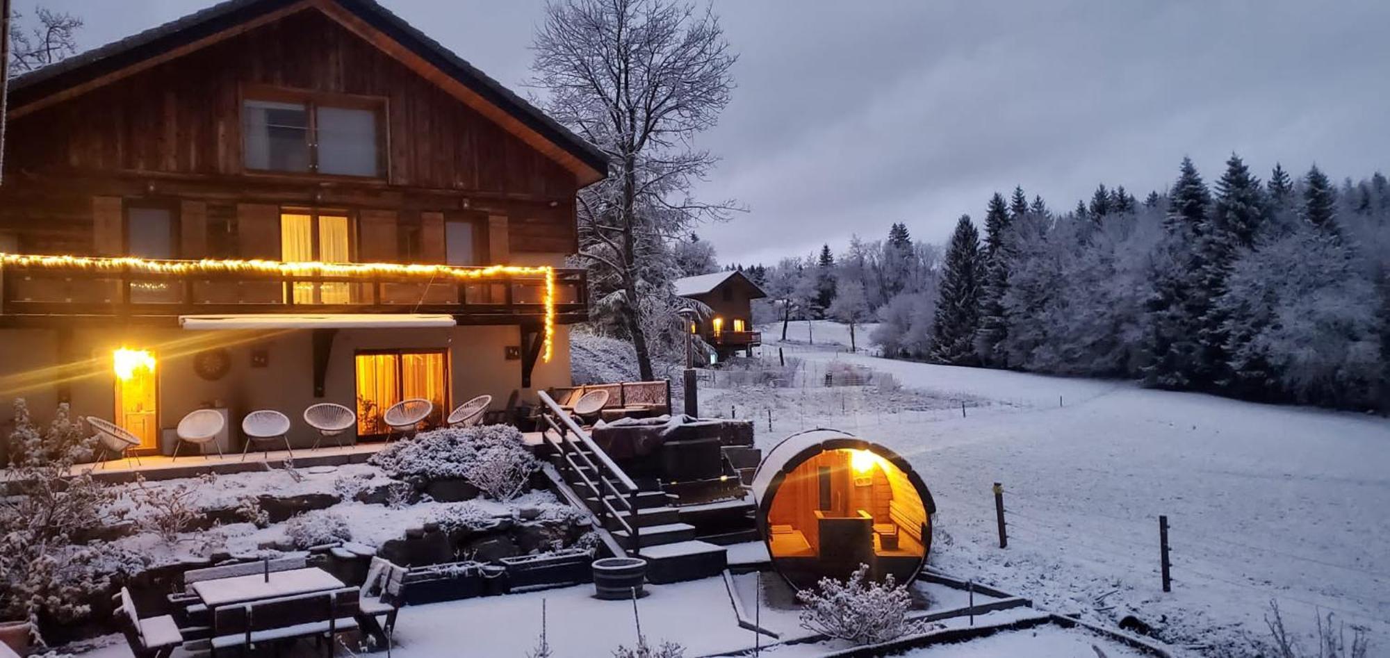 Les Chalets De Ludran Viuz-en-Sallaz Luaran gambar